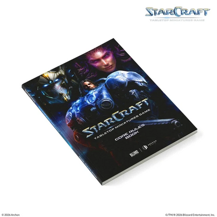 StarCraft: Tabletop Miniatures Game – Core Rules Book – Engelsk