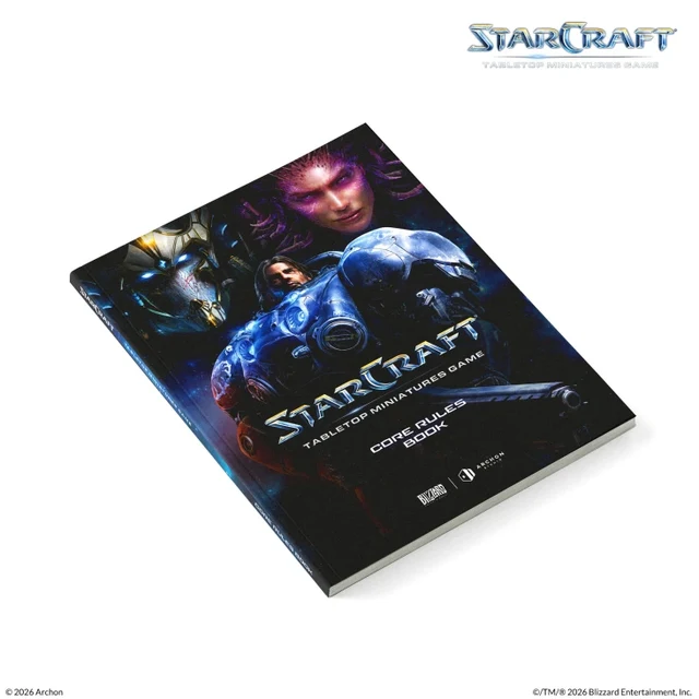 StarCraft: Tabletop Miniatures Game – Core Rules Book – Engelsk