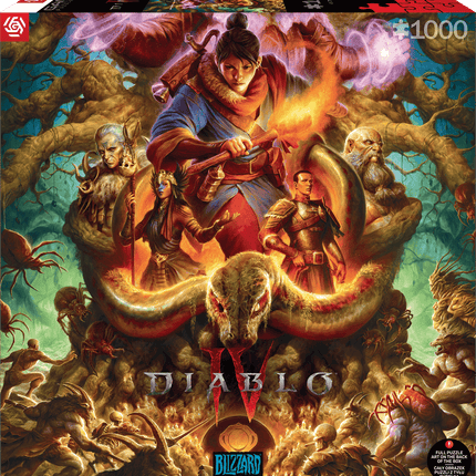 Diablo IV Puslespil Horadrim 1000 Brikker
