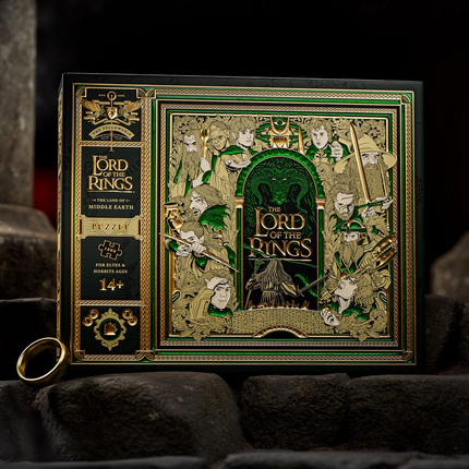 The Lord of the Rings: Middle-earth Puslespil – 1000 brikker