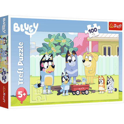 Bluey Puslespil - Happy World (100 brikker)