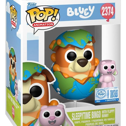 Funko POP! & Buddy Bluey Sleepytime Bingo with Floppy Bunny #2374