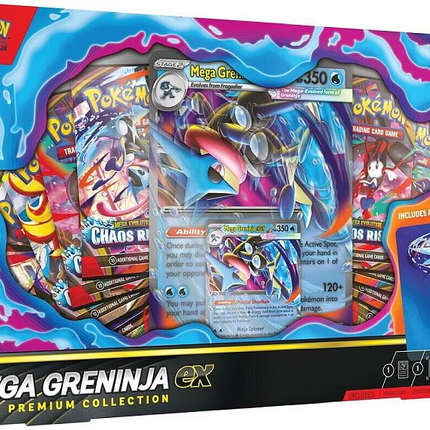 Pokémon TCG Mega Greninja ex Premium Collection