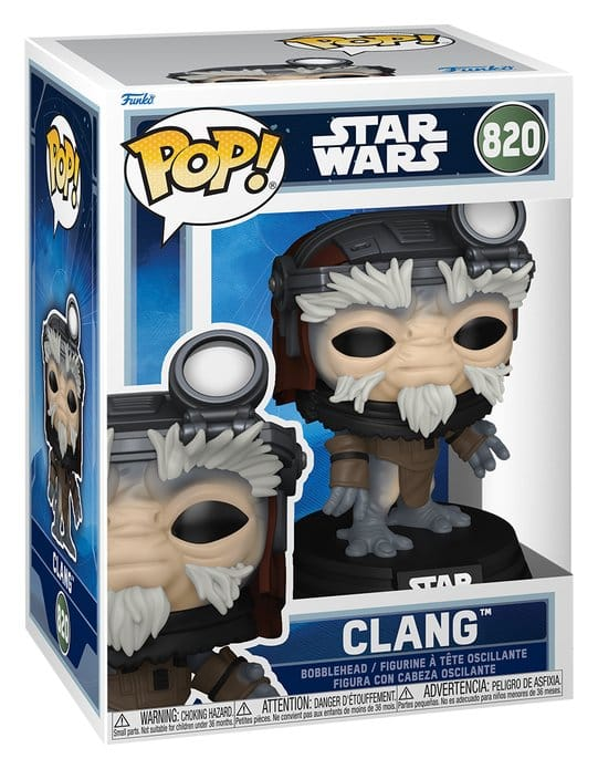 Funko POP! Star Wars The Mandalorian and Grogu Clang #820