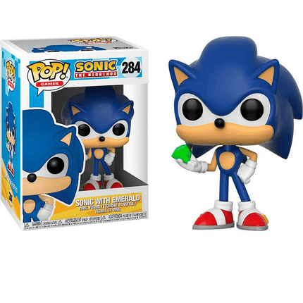 Funko POP! Games Sonic with Emerald #284