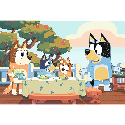 Bluey Puslespil - And Friends (60 XXL brikker)
