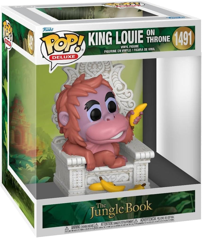 Funko Pop! Deluxe Disney King Louie on Throne #1491
