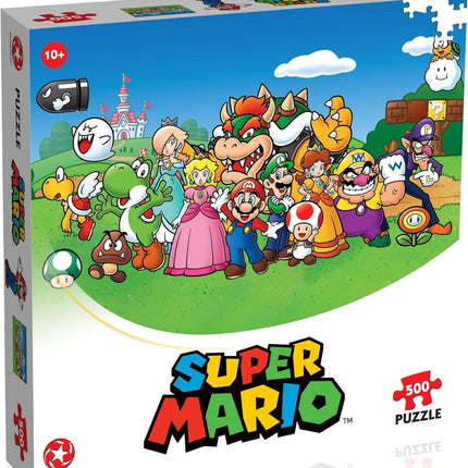 Super Mario and Friends Jigsaw Puzzle (500 Pieces)