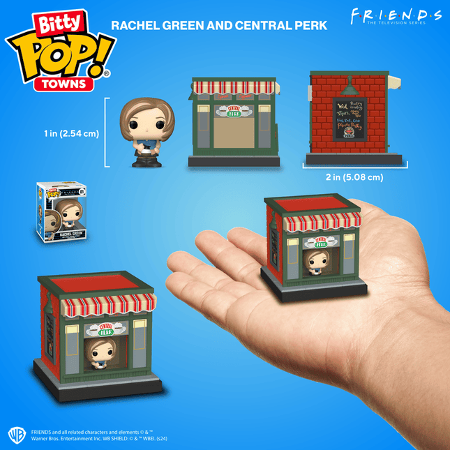 Funko Bitty POP! Town – Friends Rachel Green på Central Perk