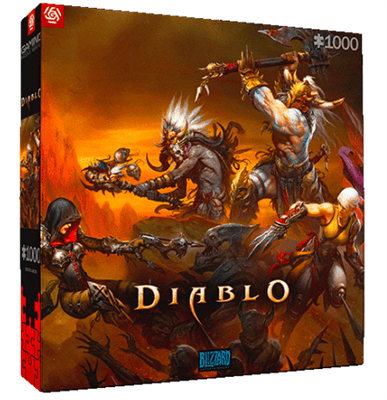 Diablo Heroes Battle Puzzle - 1000 Pieces