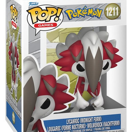 Pokémon Funko POP! Lycanroc (Midnight Form) #1211