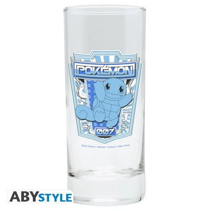 Pokémon Glassæt – Bulbasaur, Charmander og Squirtle – 3 stk.
