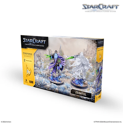 StarCraft: Tabletop Miniatures Game – Zeratul Protoss Hero Expansion Set