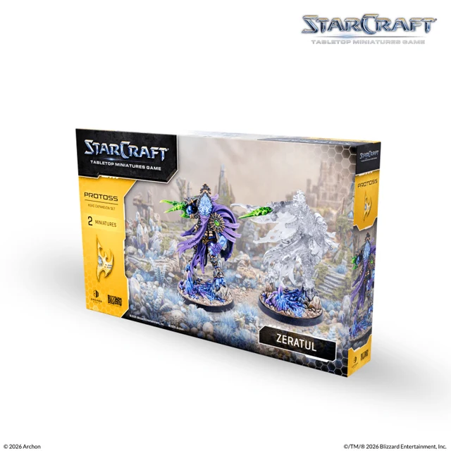 StarCraft: Tabletop Miniatures Game – Zeratul Protoss Hero Expansion Set