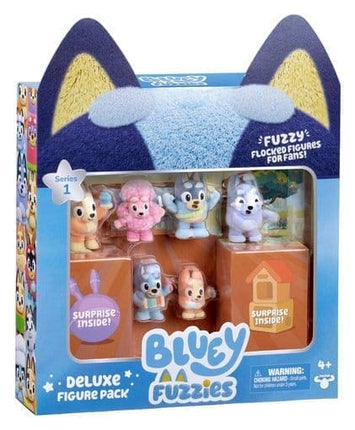 Bluey legesæt -  Fuzzies Deluxe Figur pakke