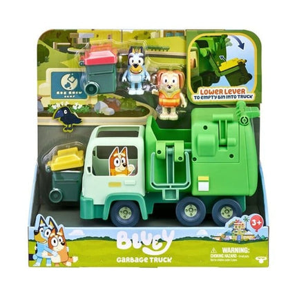 Bluey skraldebil med figurer