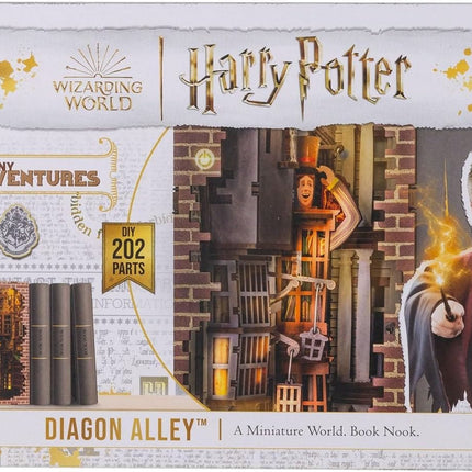Harry Potter Tiny Adventures Book Nook Mini Diorama Diagon Alley