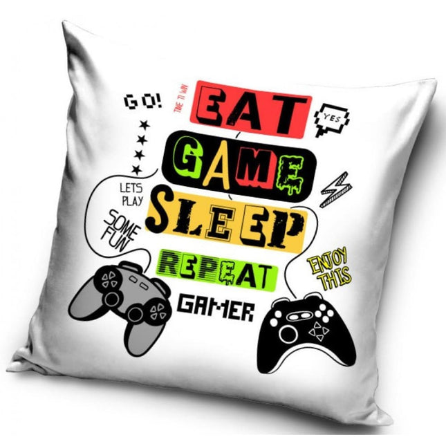 Gamer Pude, Eat Game Sleep Repeat 40 * 40