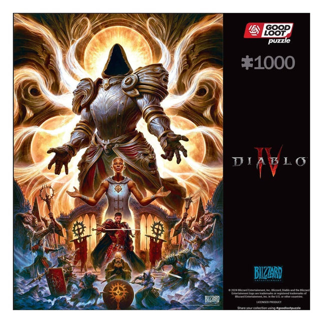 Diablo IV Gaming Puzzle: Inarius The Father (1000 brikker)