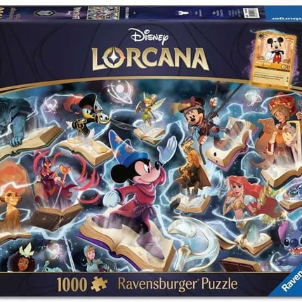Disney Lorcana Puslespil – Glimmers of the Realm: Steel (1000 brikker) – Ravensburger