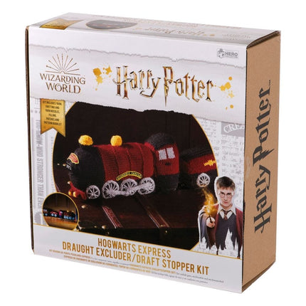 Harry Potter strikkesæt dørstopper - Hogwarts Express
