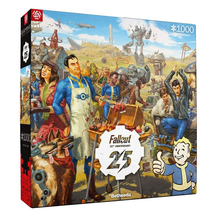 Fallout Gaming Puzzle 25-års jubilæum (1000 brikker)