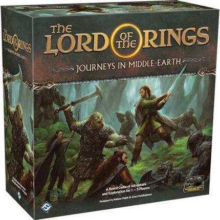The Lord of the Rings: Journeys in Middle-earth Brætspil
