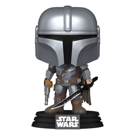 Star Wars: The Mandalorian POP! The Mandalorian med Darksaber #663