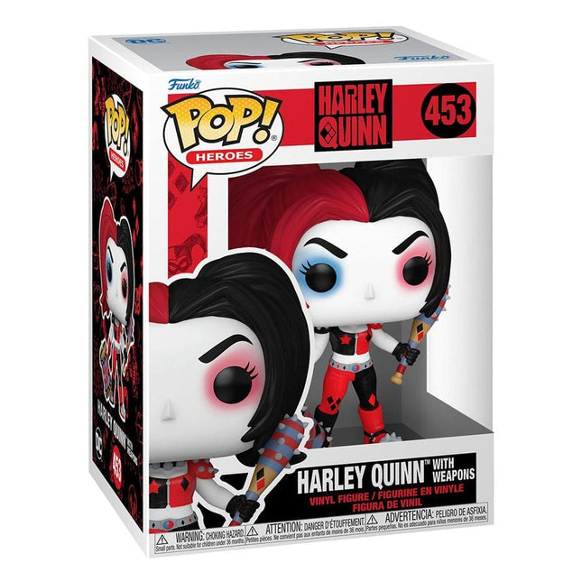Funko POP! Heroes DC Comics – Harley Quinn with Weapons #453