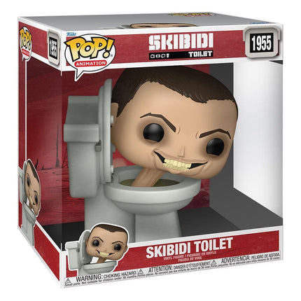 Funko POP! Skibidi Toilet – Skibidi Toilet (Super Sized Jumbo 25 cm) #1955