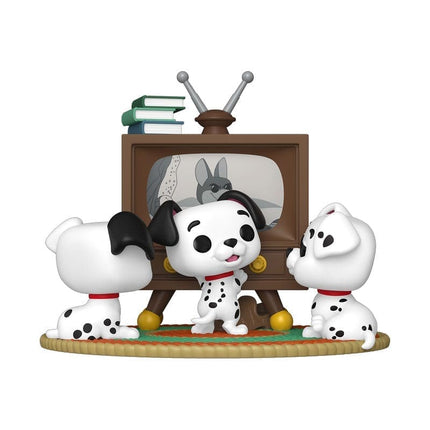 Funko Pop Disney 101 Dalmatians Rolly, Patch & Lucky med TV #1664