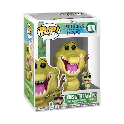 Funko Pop Disney Prinsessen og Frøen Louis med Raymond #1670