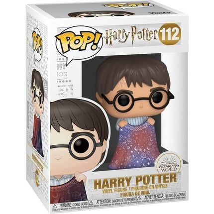 Harry Potter POP! Movies Vinyl Figur - Harry med Usynlighedskappe - 112