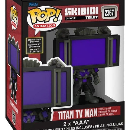 Funko Pop Skibidi Toilet Titan TV Man #2367