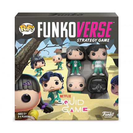 Funko POP! Funkoverse Squid Game Brætspil 4-pak