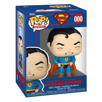 Funko pop DC Superman Golden Age Superman #000