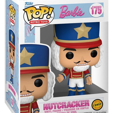 Funko POP! Nutcracker #175 Chase fra Barbie in the Nutcracker med blå hat, hvidt hår og rød soldateruniform.