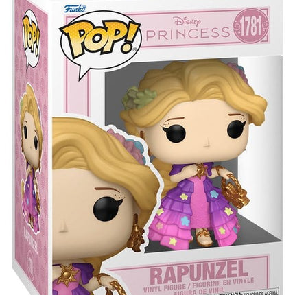 Funko POP! Rapunzel (Grand Entrance) #1781 fra Disney Princess i lilla blomsterdekoreret festkjole 