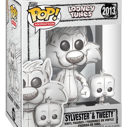Funko POP! Looney Tunes Sylvester & Tweety (Sketched Deco) #2013