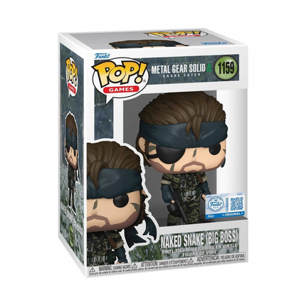 Funko POP! Metal Gear Solid Naked Snake (Big Boss) #1159