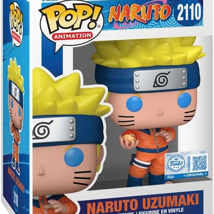 Funko POP! Naruto Uzumaki with Water Balloon #2110 i orange shinobi-outfit med vandballon i original æske.