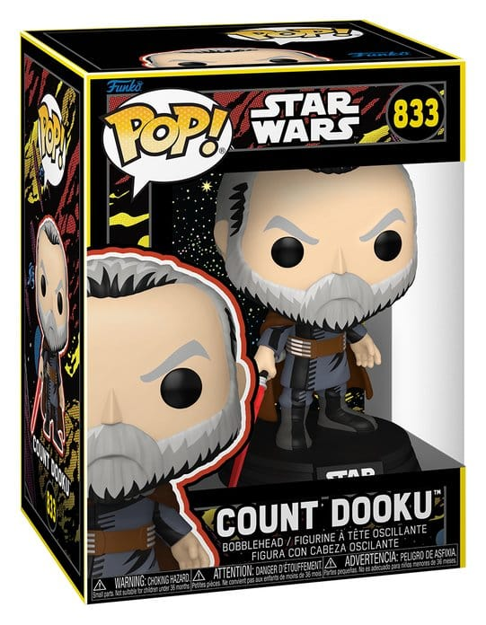 Funko POP! Star Wars Count Dooku (Retro) #833