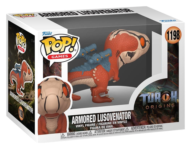 Funko POP! Turok: Origins Armored Lusovenator #1198