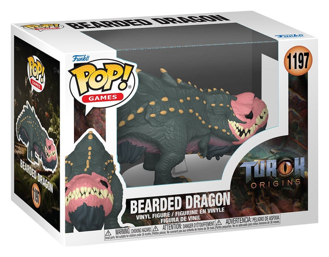 Funko POP! Turok: Origins Bearded Dragon #1197