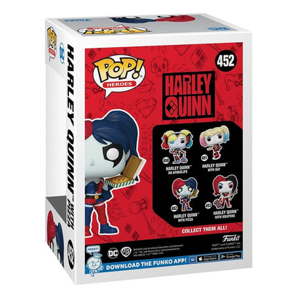 Funko POP! Heroes DC Comics – Harley Quinn with Pizza #452