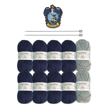 Harry Potter Strikkesæt Halstørklæde - Ravenclaw