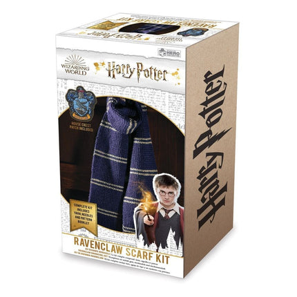 Harry Potter Strikkesæt Halstørklæde - Ravenclaw