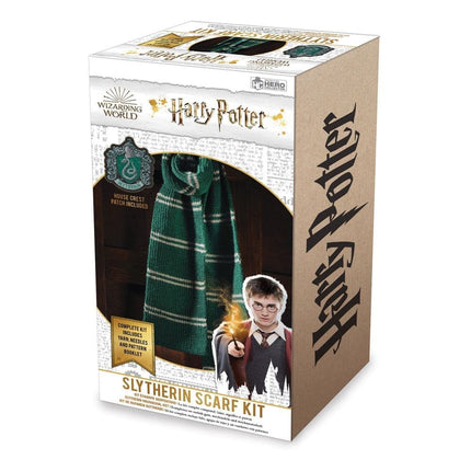 Harry Potter Strikkesæt Halstørklæde - Slytherin