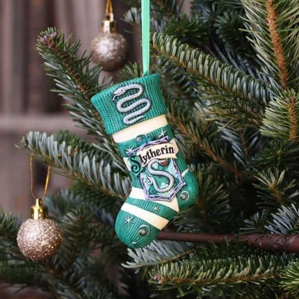 Harry Potter – Slytherin Strømpe Hængende Ornament 8cm.