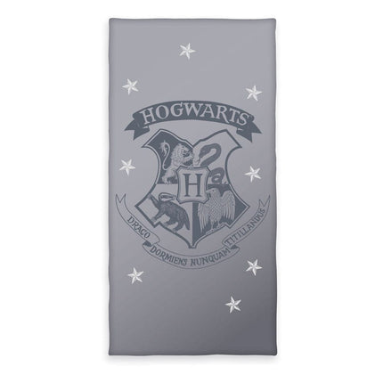Harry Potter Velour Gray Towel 70 x 140 cm